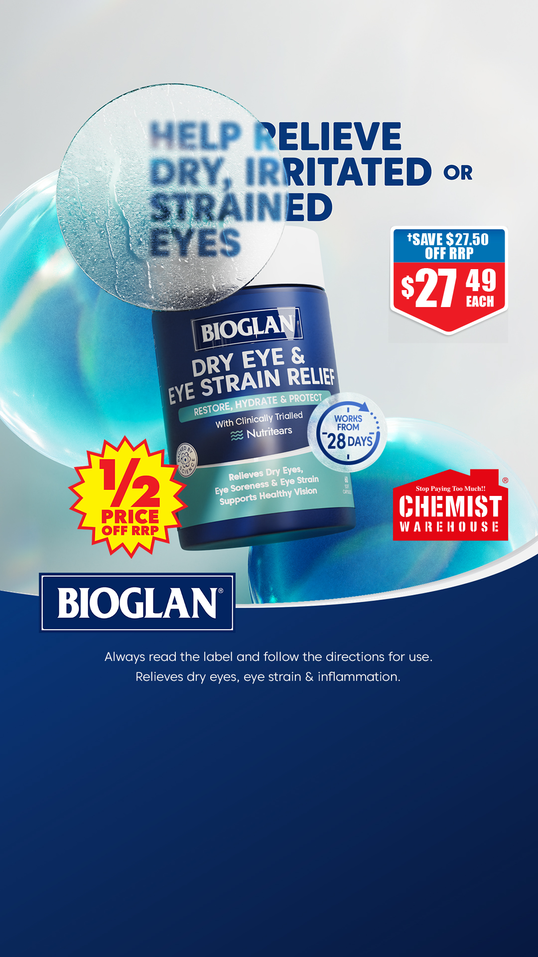 Bioglan Facebook ad