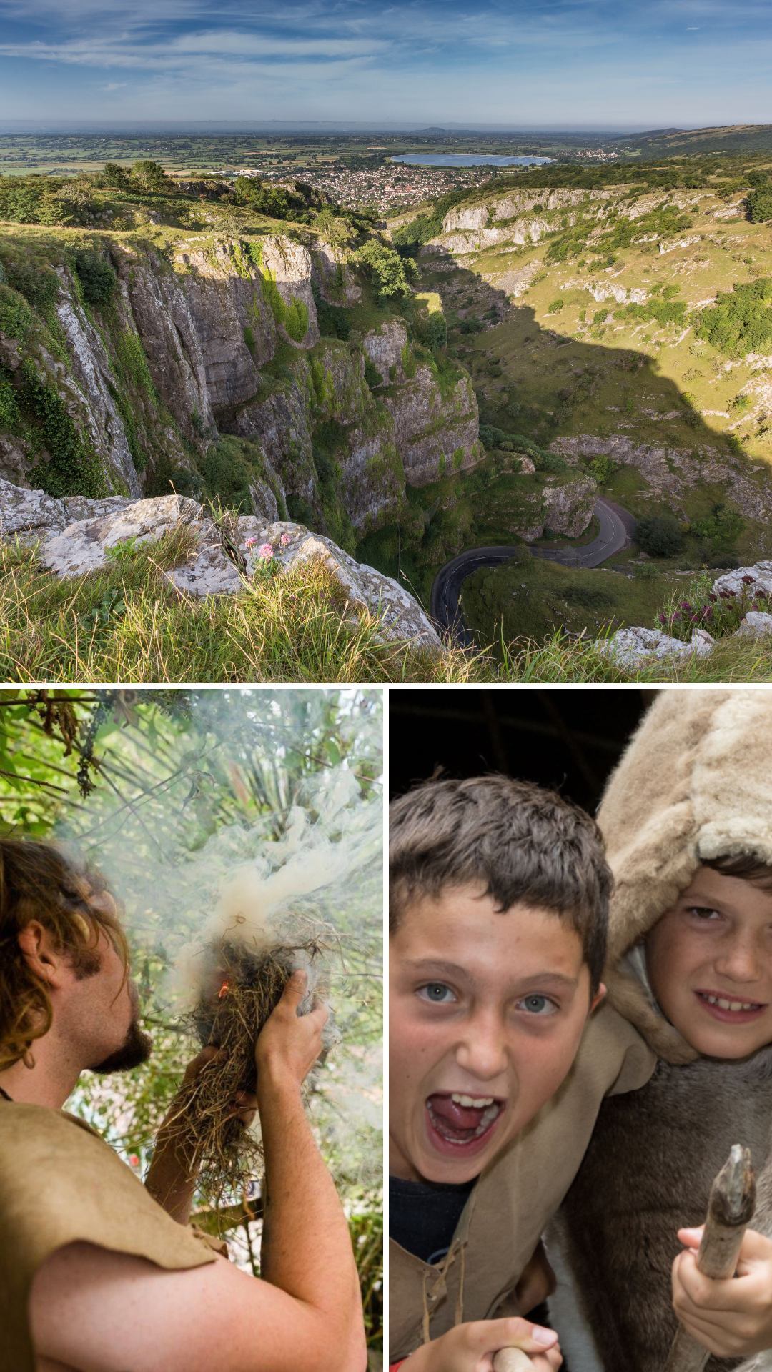 Cheddar Gorge & Caves Facebook ad