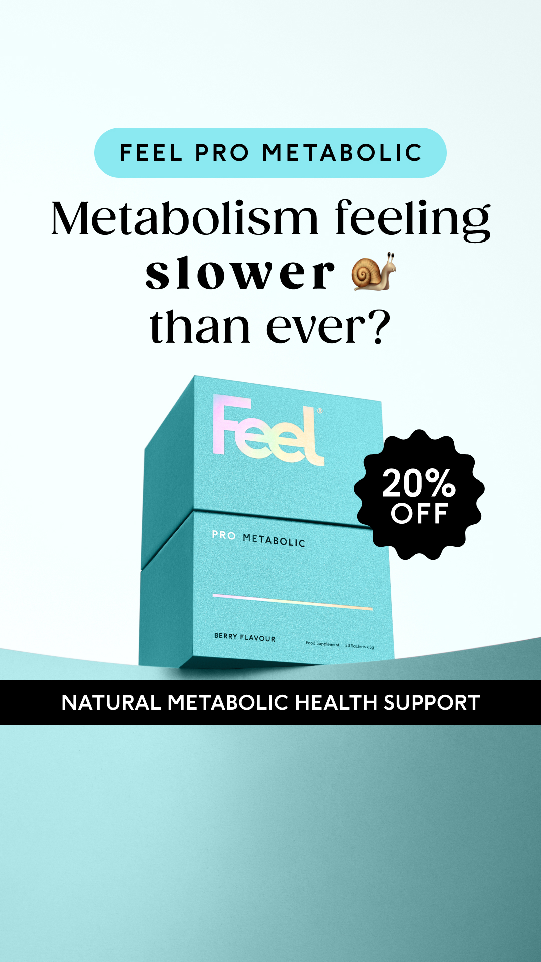 Feel Facebook ad
