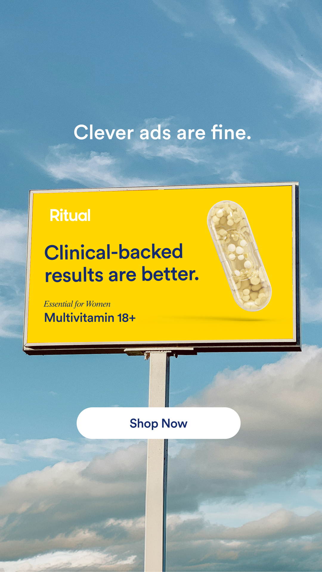 Ritual Facebook ad