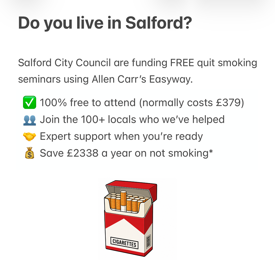 Allen Carr Facebook ad
