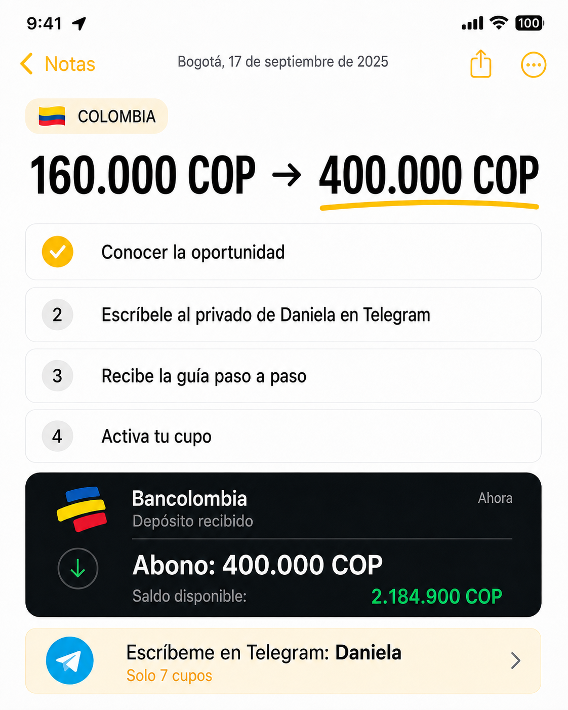 Robert Moore Facebook ad: Mapa Sereno Colombia | Comunidad educativa de organización…