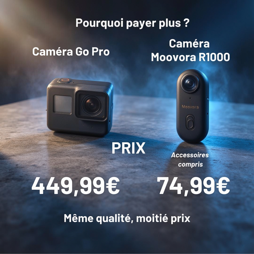 Moovora Facebook ad: Profitez. Moovora s’occupe du reste.