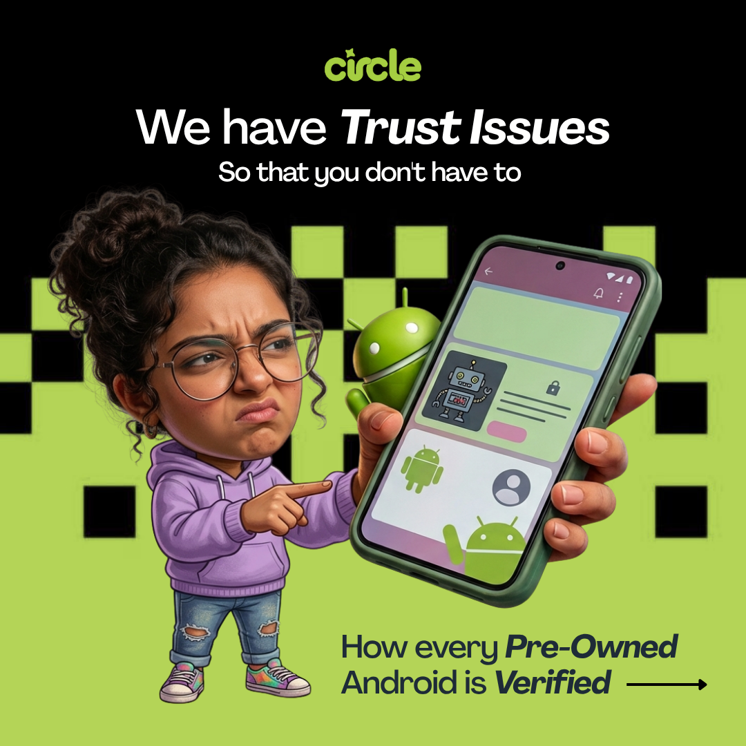 Circle Store Facebook ad: That phone upgrade you've been thinking about?