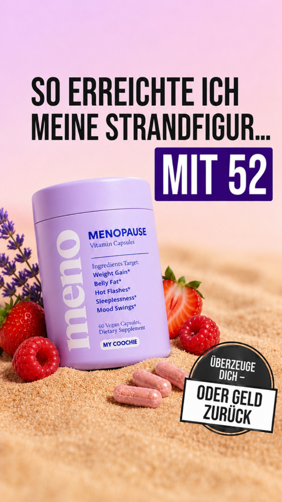 Menopause Weightloss Secrets Facebook ad