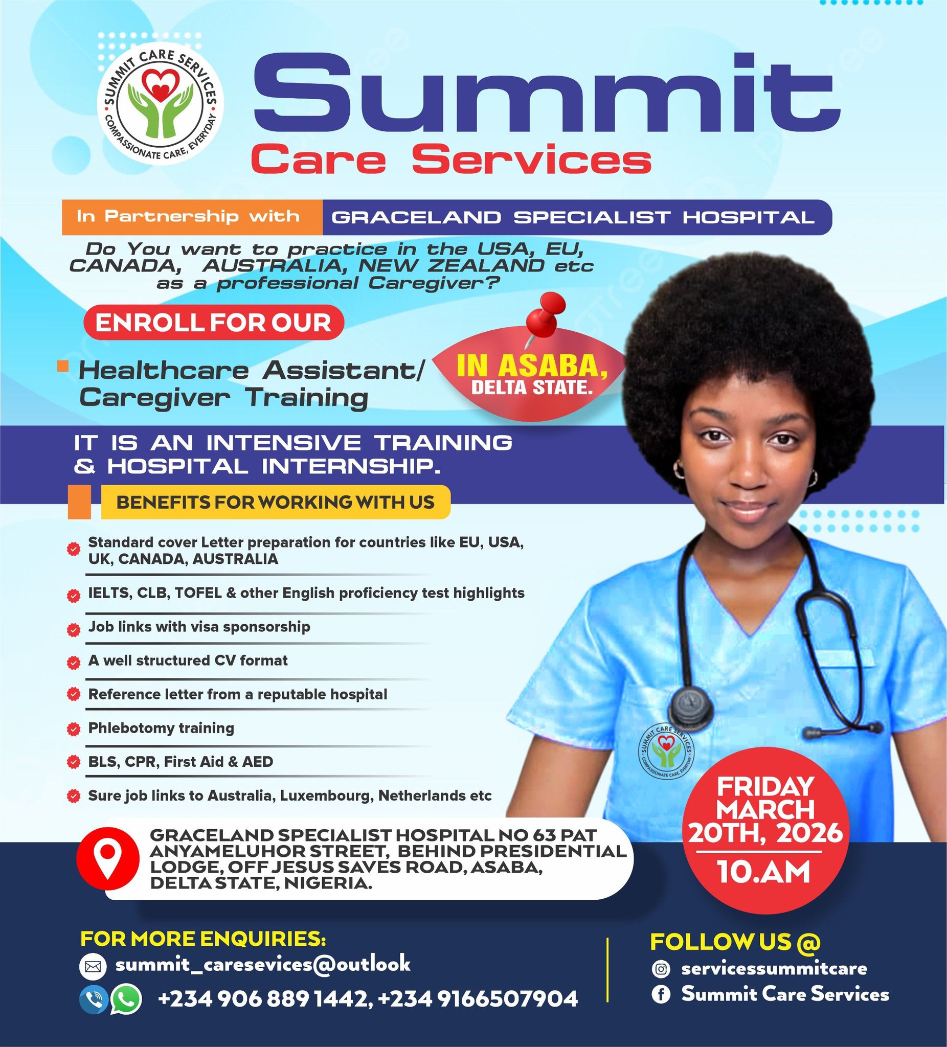 Summit CARE Services Facebook ad
