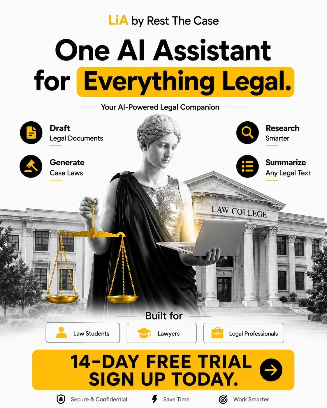 Rest The Case Facebook ad