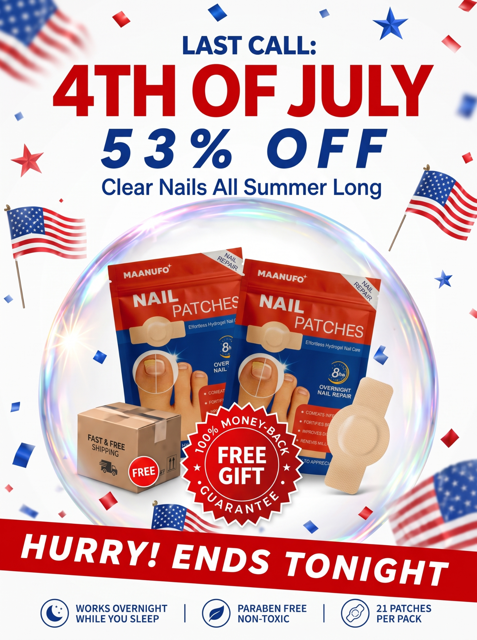 Morgan's Foot Care Diary Facebook ad