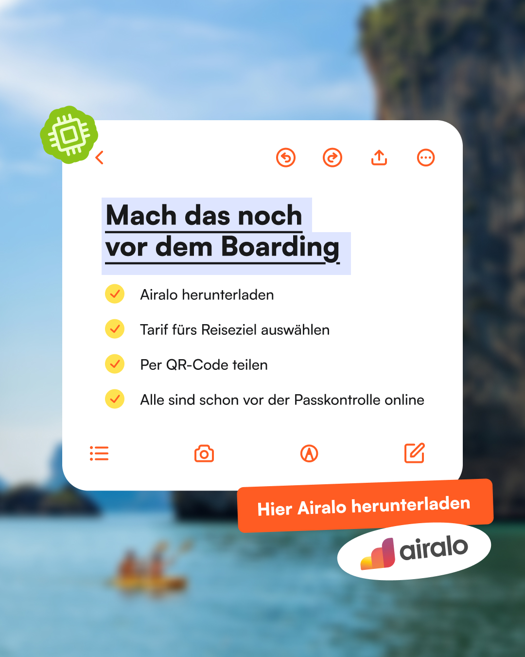 Airalo Global eSIM Store Facebook ad