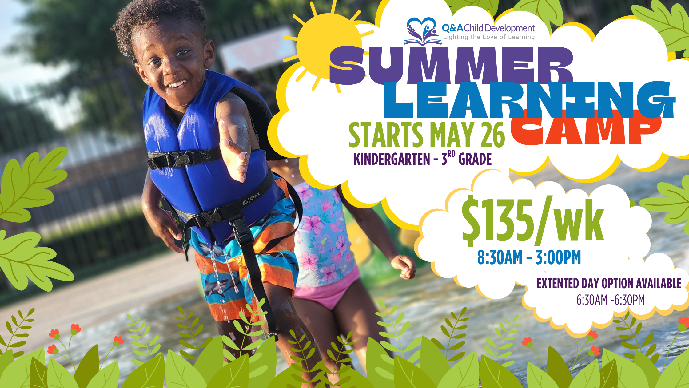 Q&A Child Development Brands Facebook ad: SUMMER JUST GOT BETTER FOR YOUR SCHOLAR!
