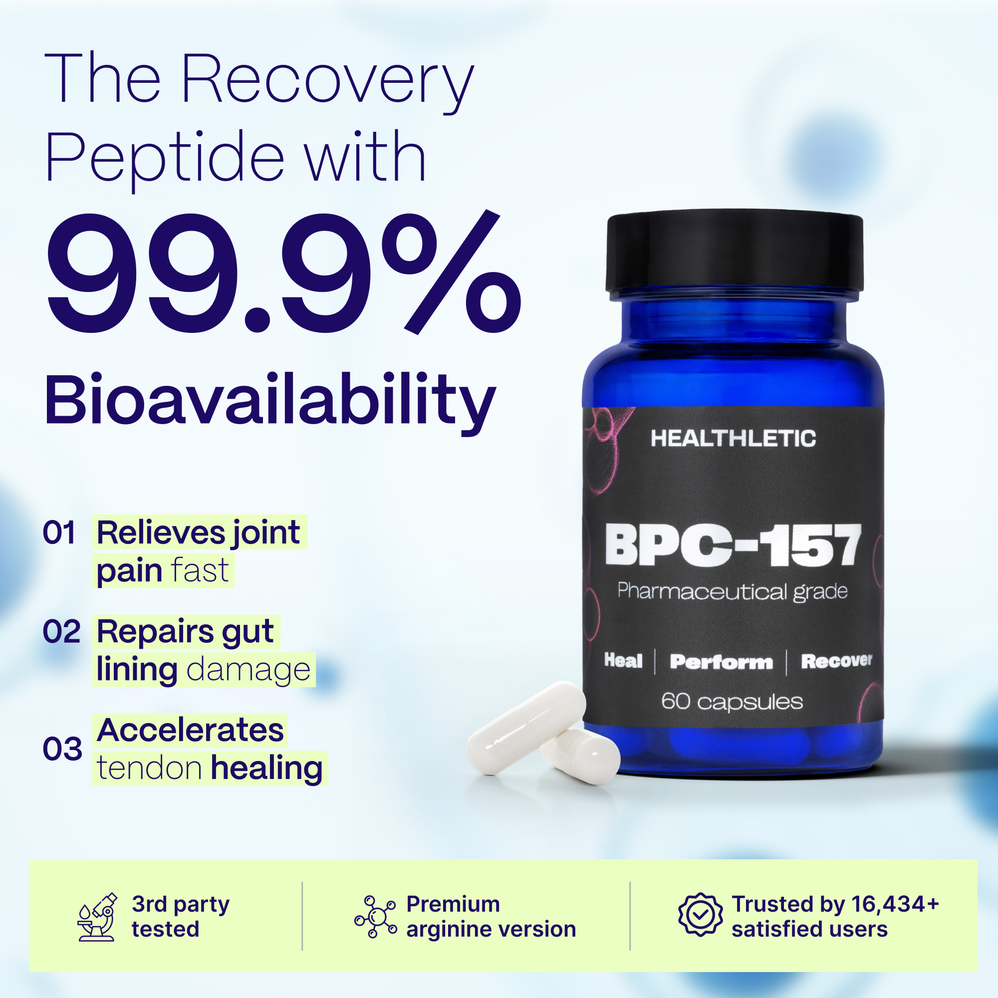Healthletic Facebook ad