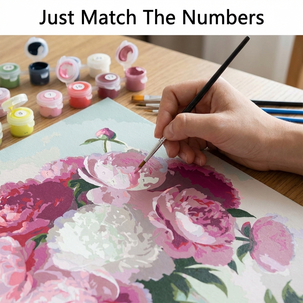 Paint by Numbers - DIY Facebook ad