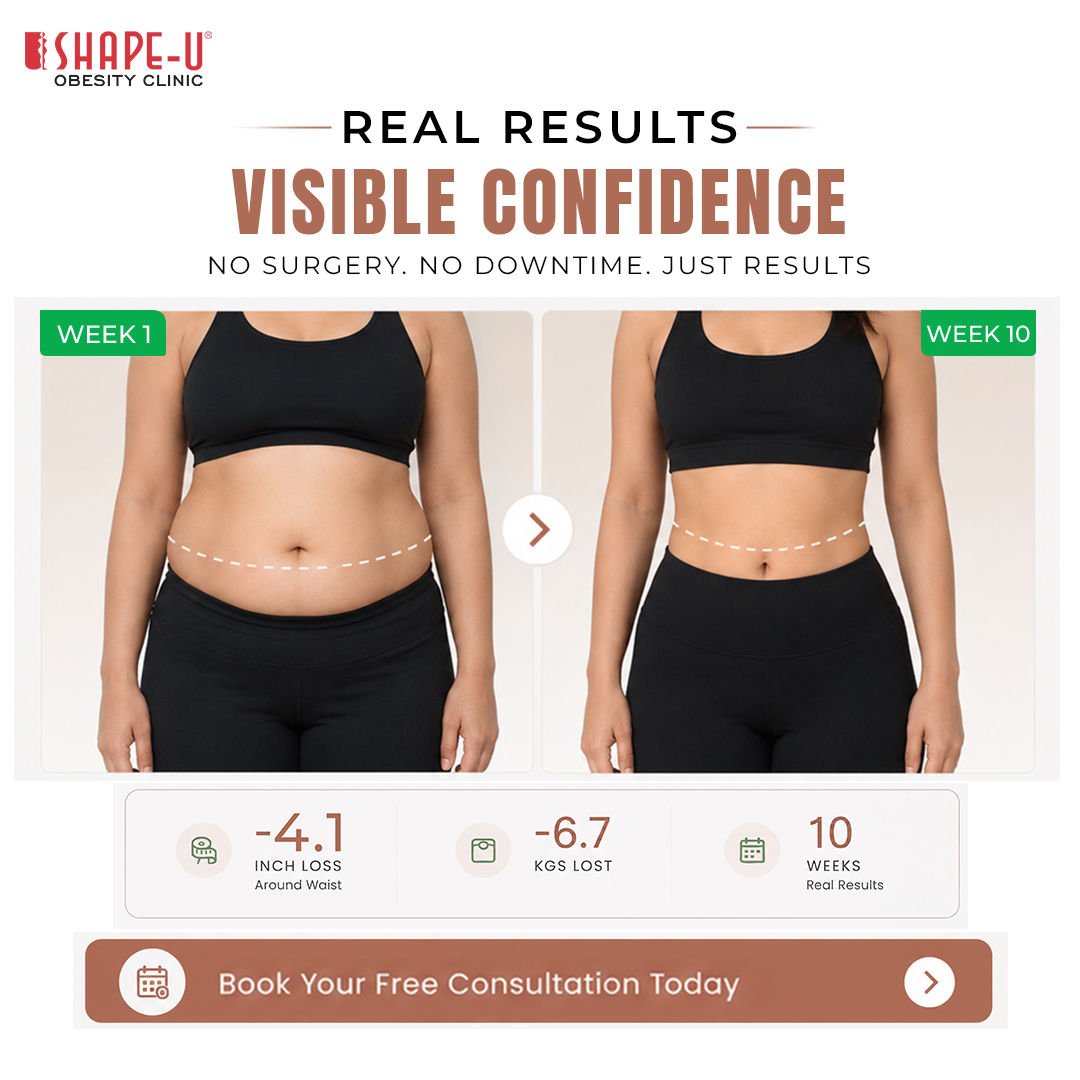 Shape U Clinic Facebook ad: Stubborn Fat? Start Your Transformation