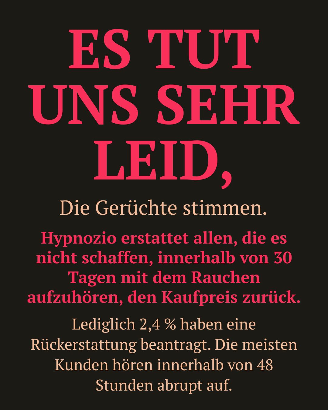 Hypnotherapist - Dr. Edward Miller Facebook ad