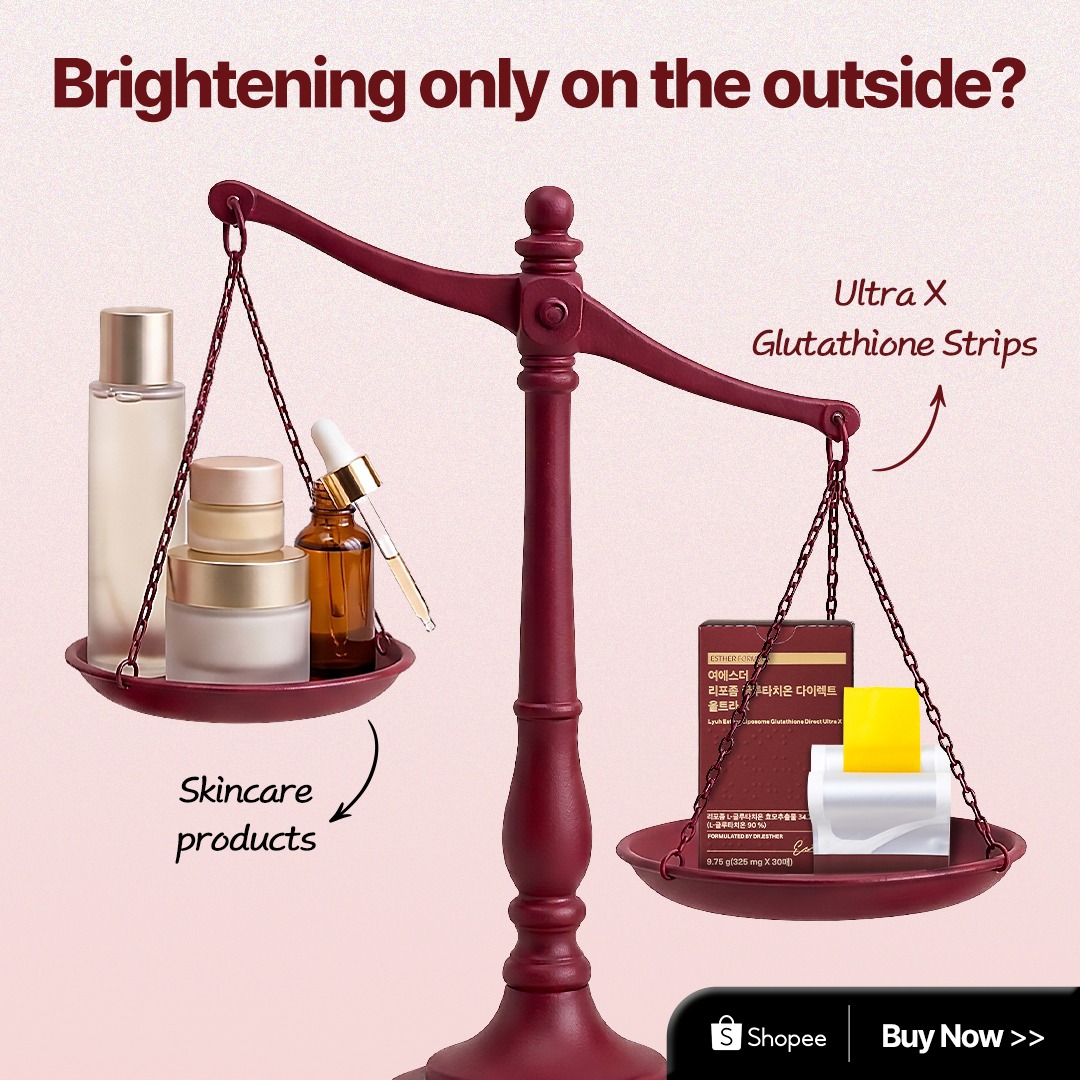 Esther Formula Facebook ad: Shop now on Shopee!