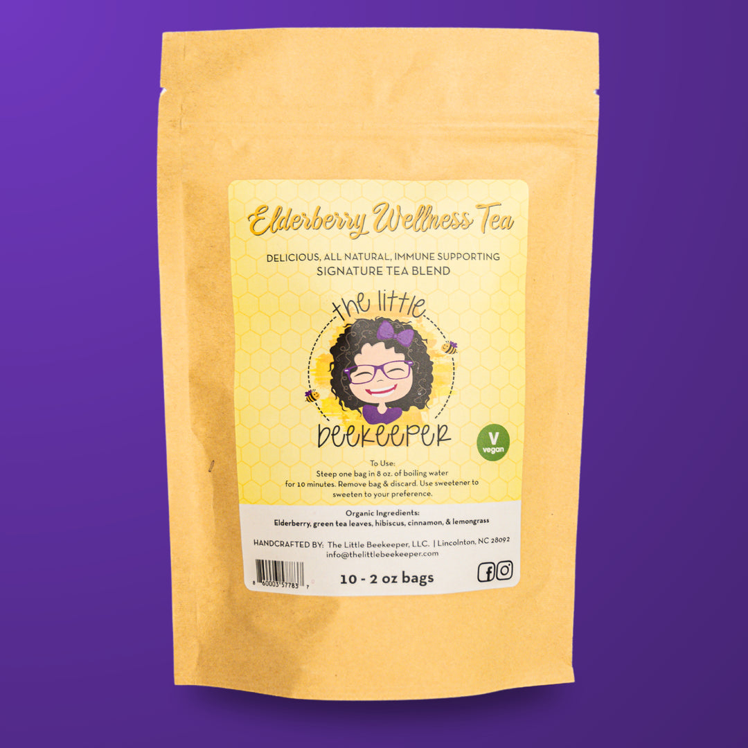 The Little BeeKeeper Facebook ad: Local North Carolina honey harvested with care and…