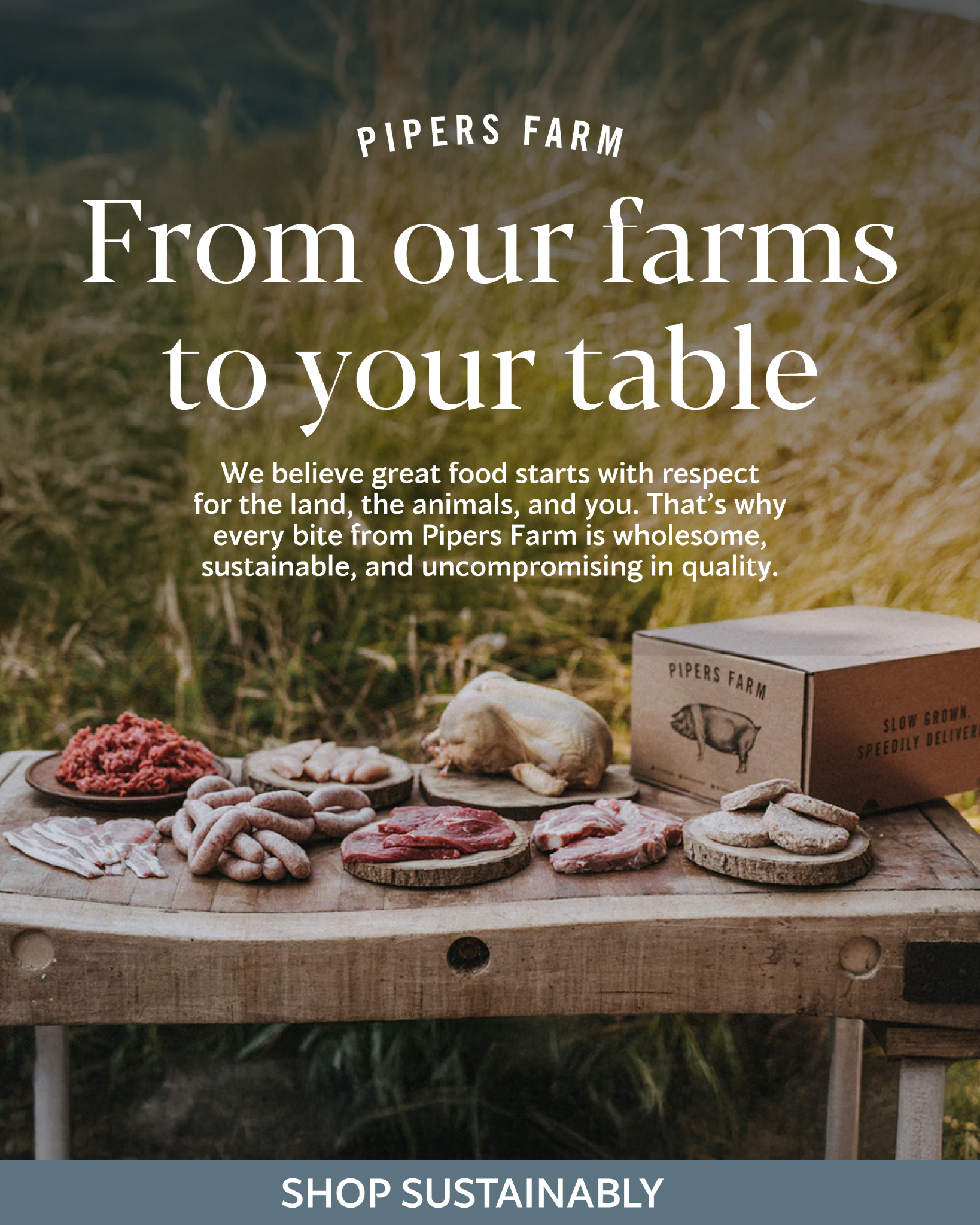 Pipers Farm Facebook ad from Dec 22, 2025