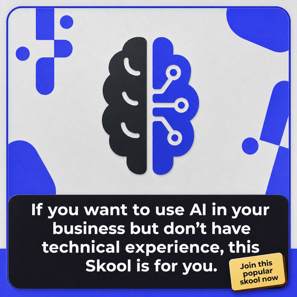 Skool Facebook ad