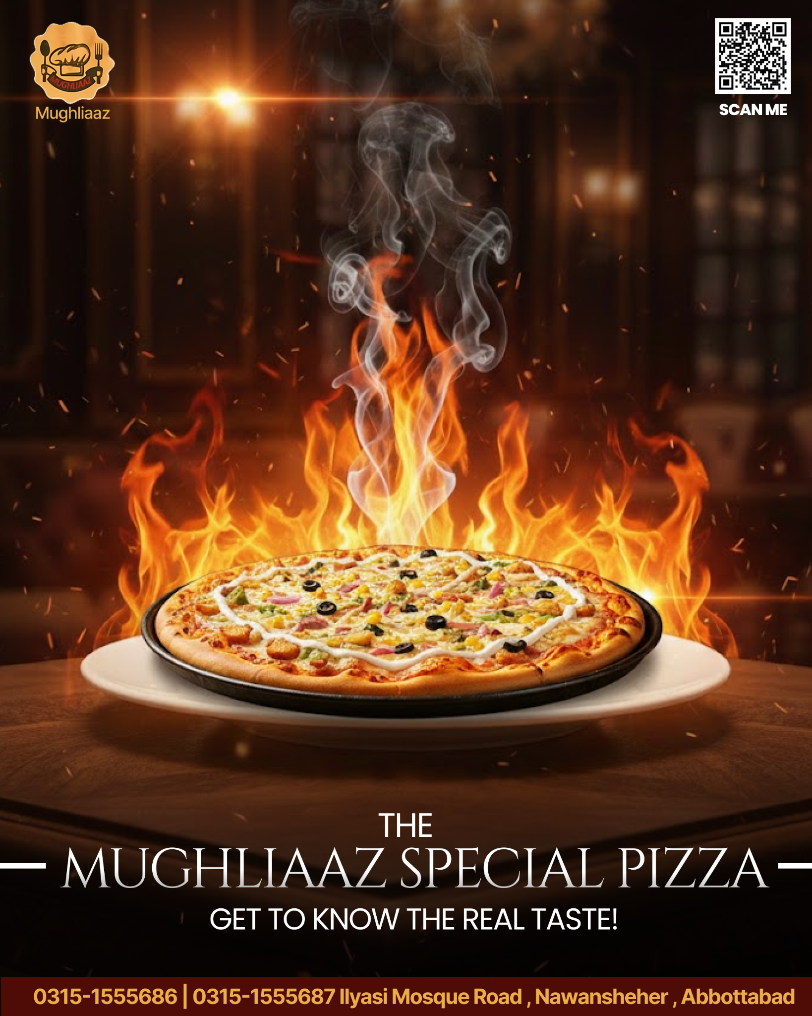 Mughliaaz Abbotabad Facebook ad: Looking for real taste and quality in every…