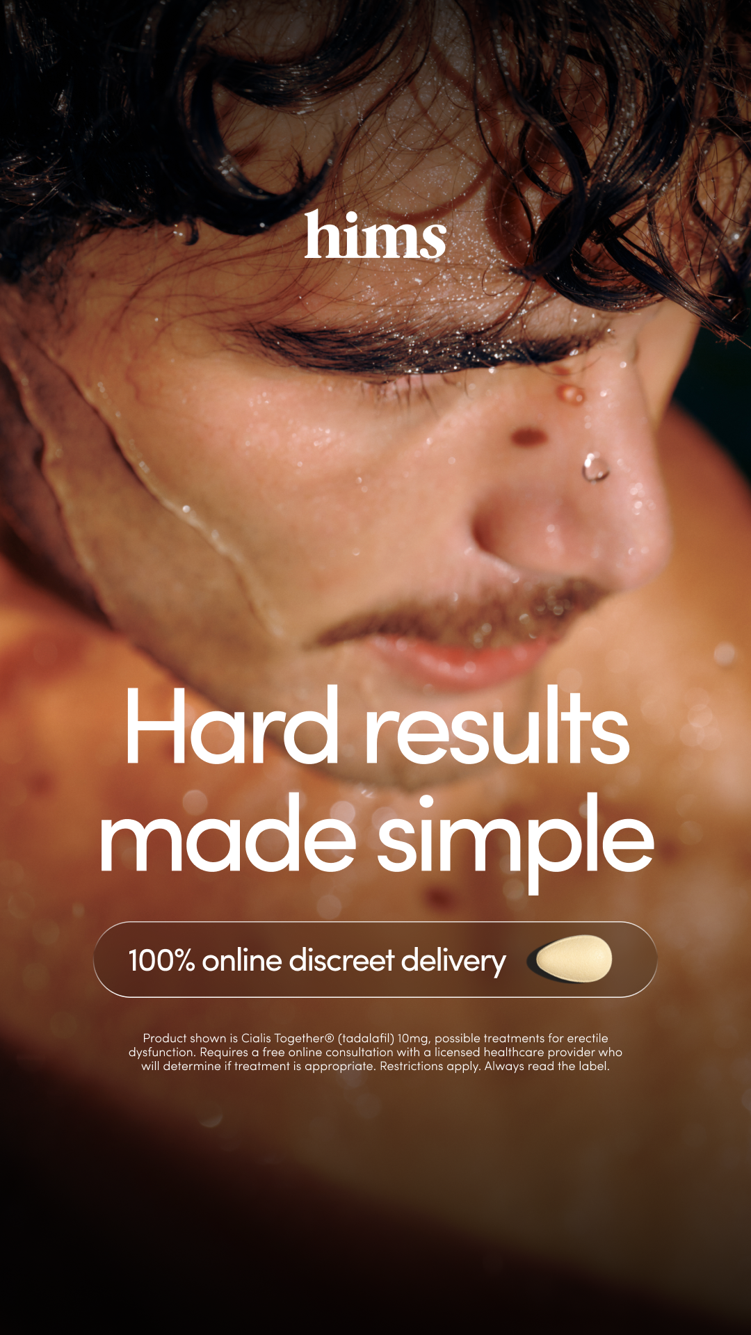 hims Facebook ad