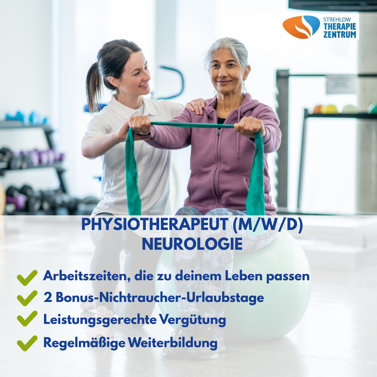 Ambulantes Therapiezentrum Magdeburg Facebook ad: Physiotherapeut*in Neurologie gesucht