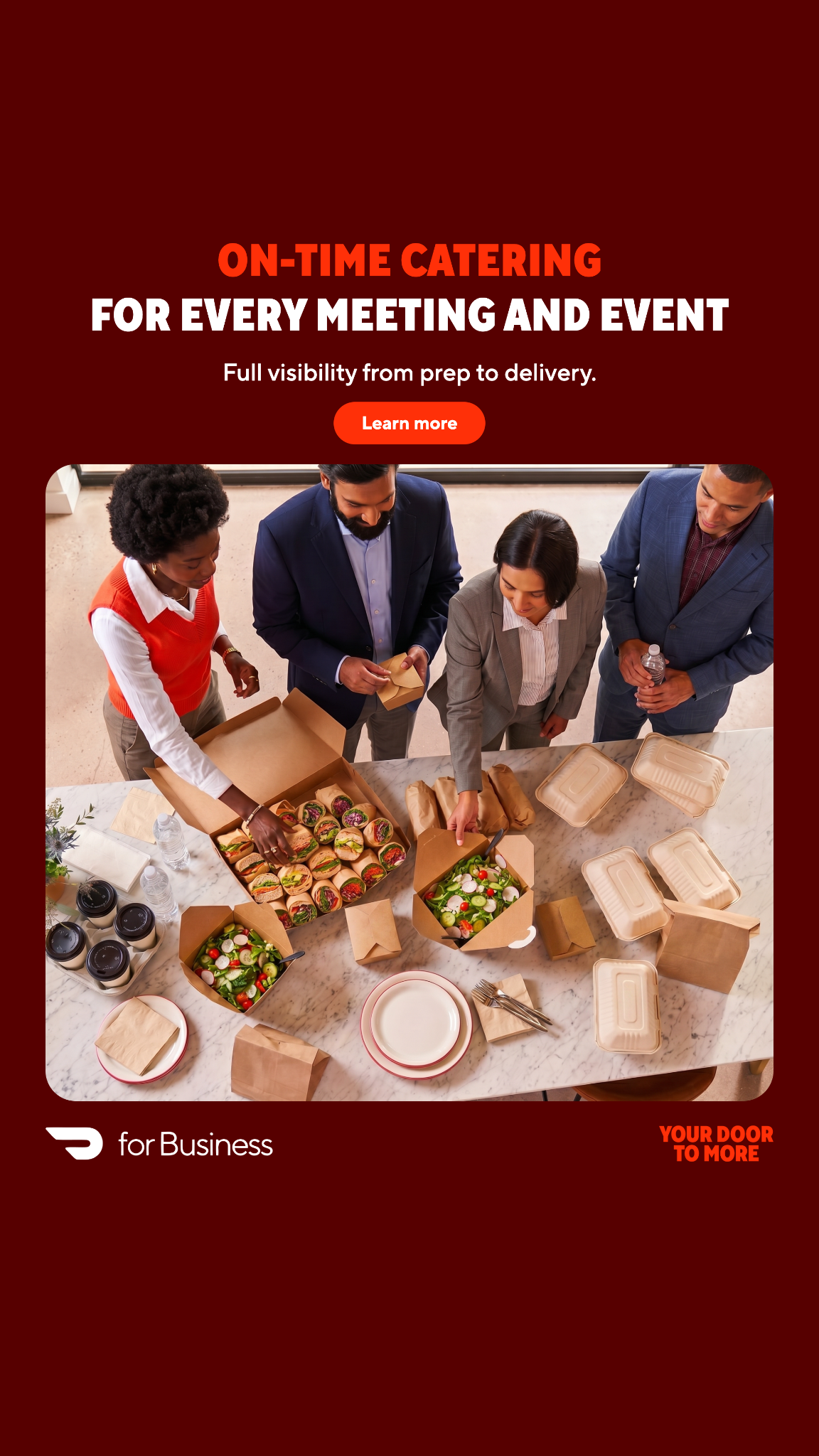 DoorDash Facebook ad