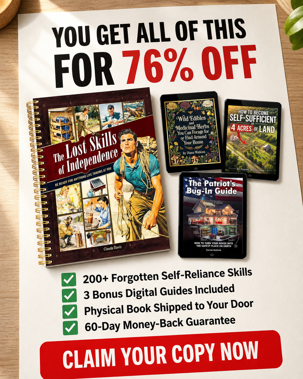 The Lost Skills of Independence Facebook ad