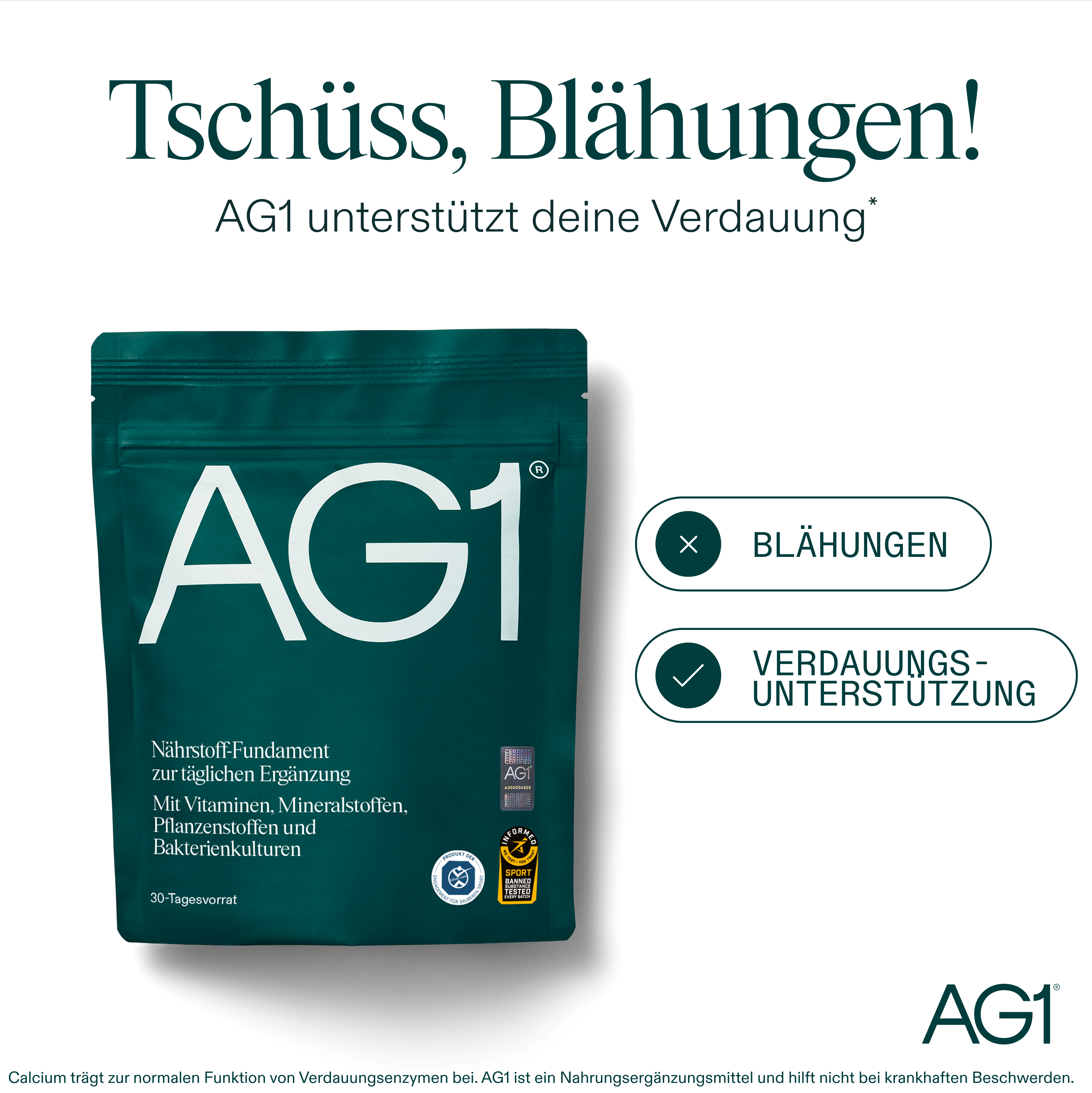 AG1 Deutschland Facebook ad