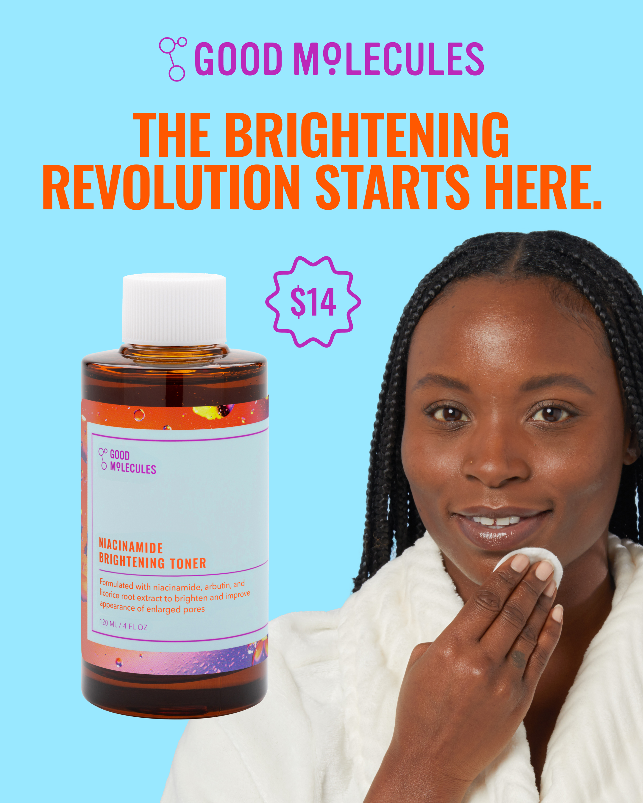 Good Molecules Facebook ad
