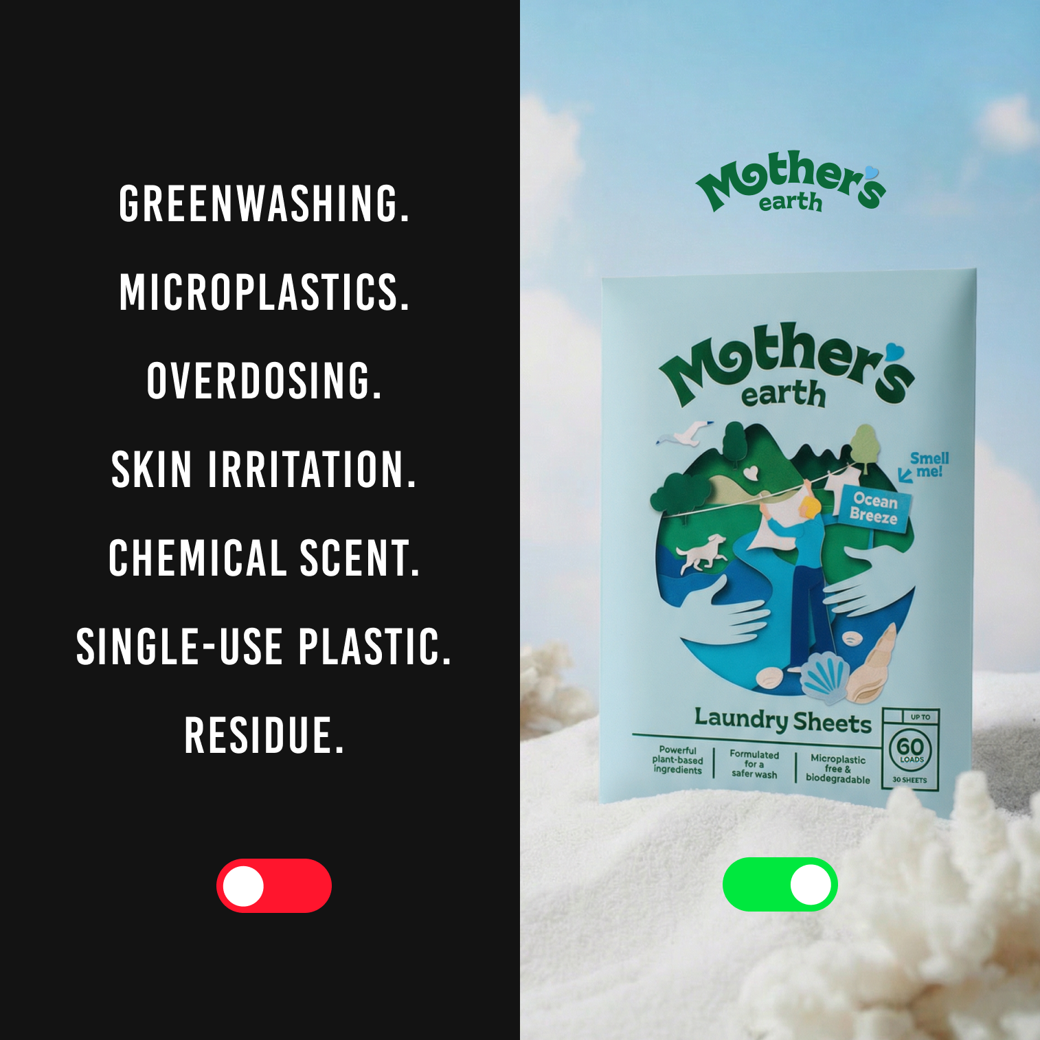 Mothers Earth Facebook ad