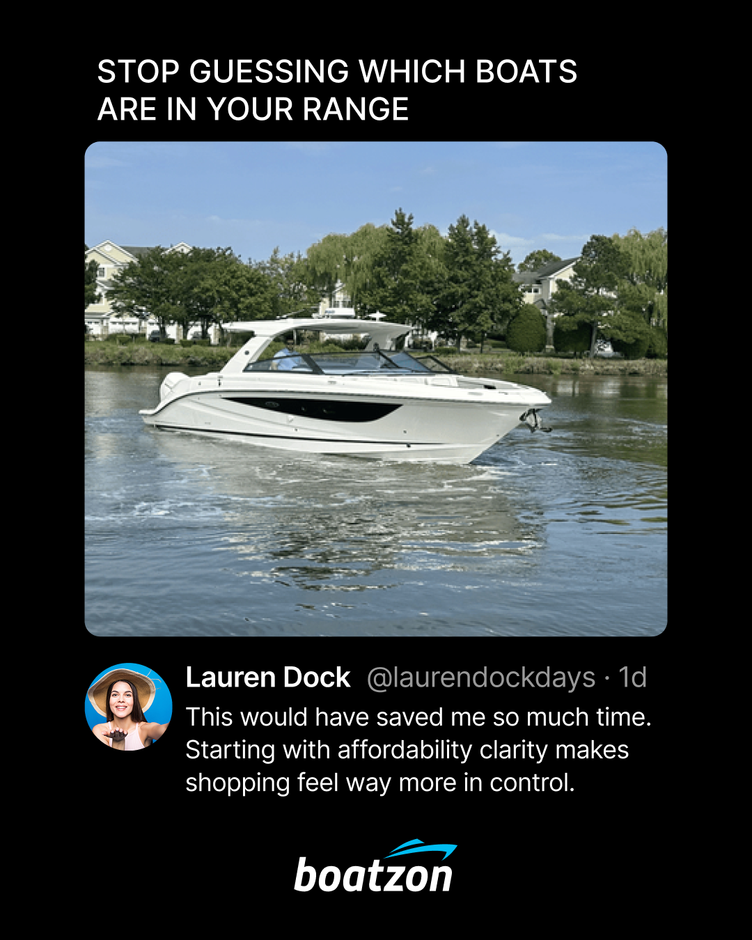 Boatzon Facebook ad