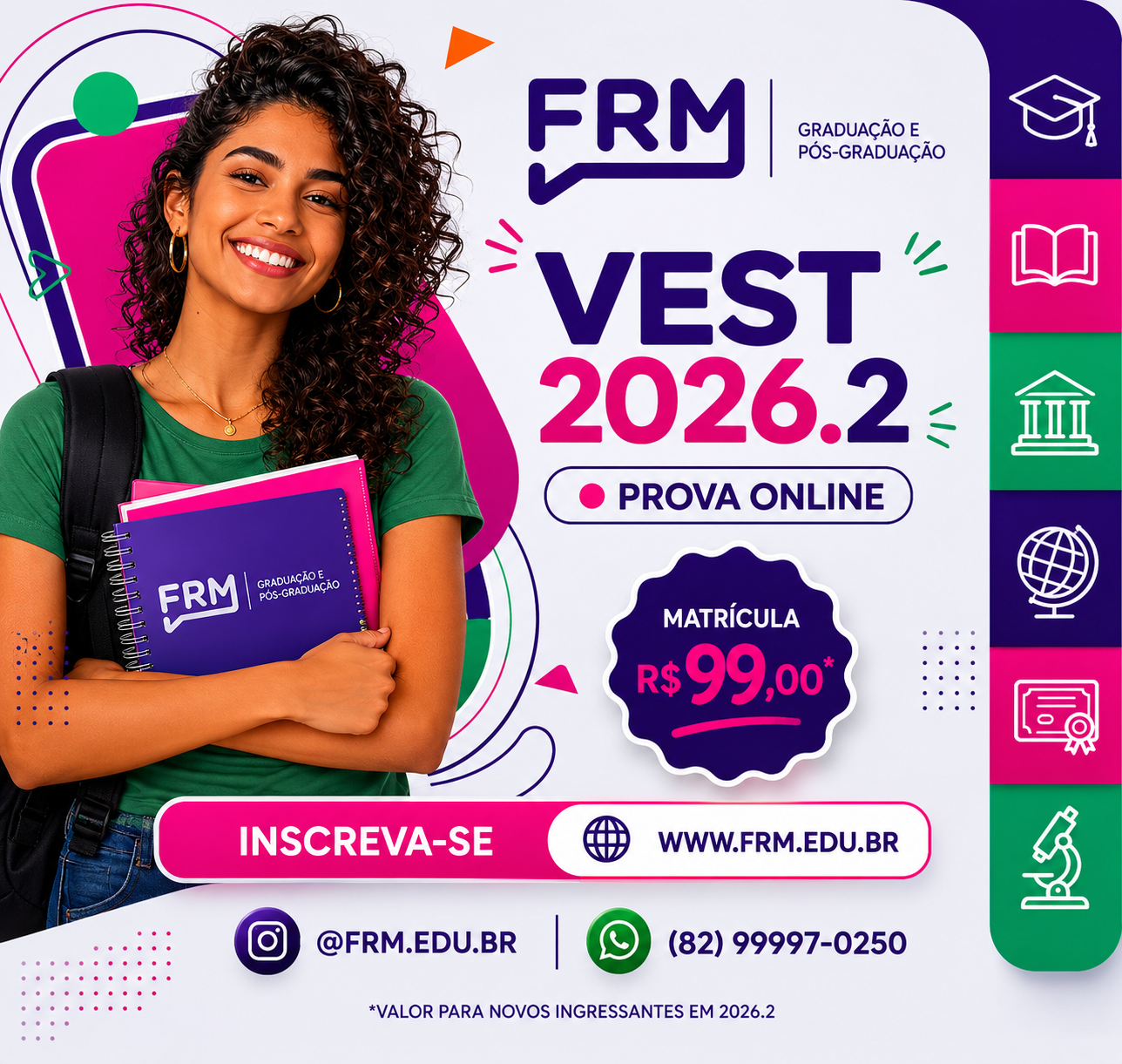 FRM - Faculdade Raimundo Marinho Facebook ad: Seu sonho profissional já tem nome.