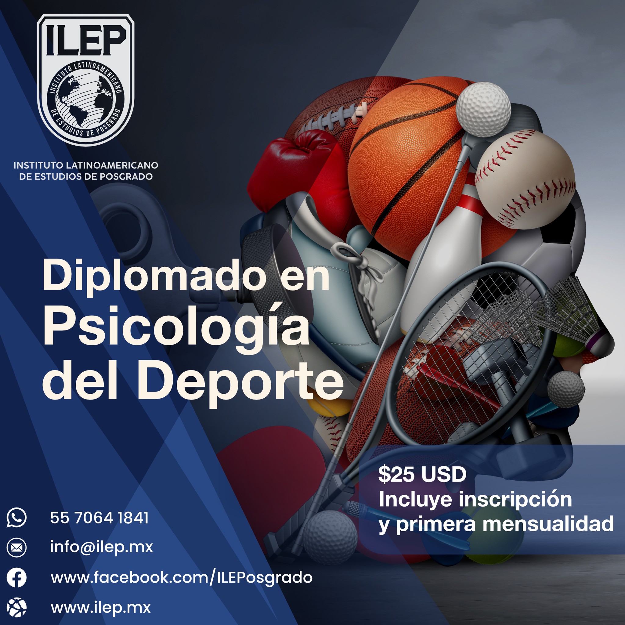Instituto Latinoamericano de Estudios de Posgrado - ILEP Facebook ad