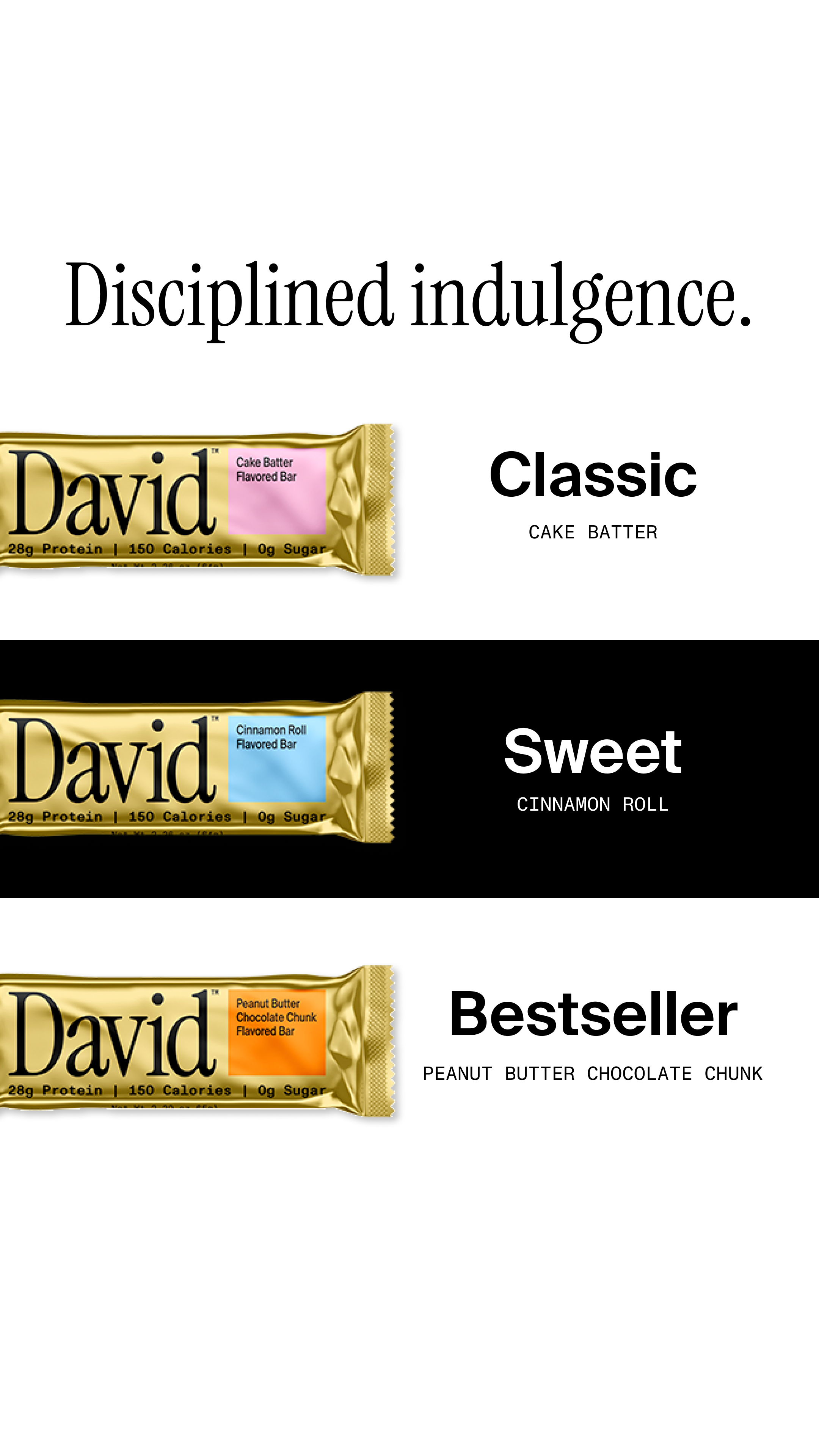 David Protein Facebook ad