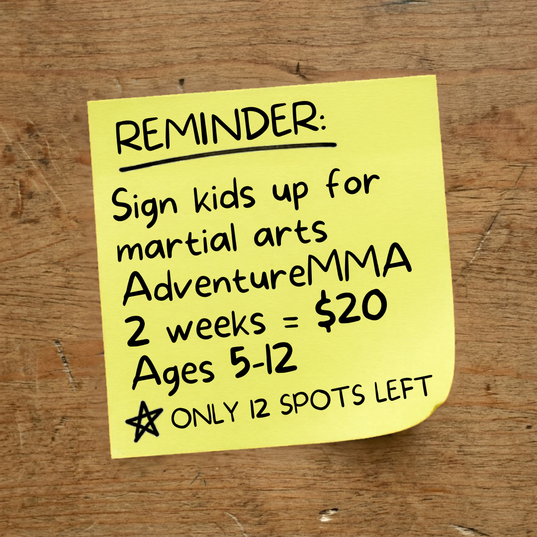 Adventure Martial Arts Facebook ad