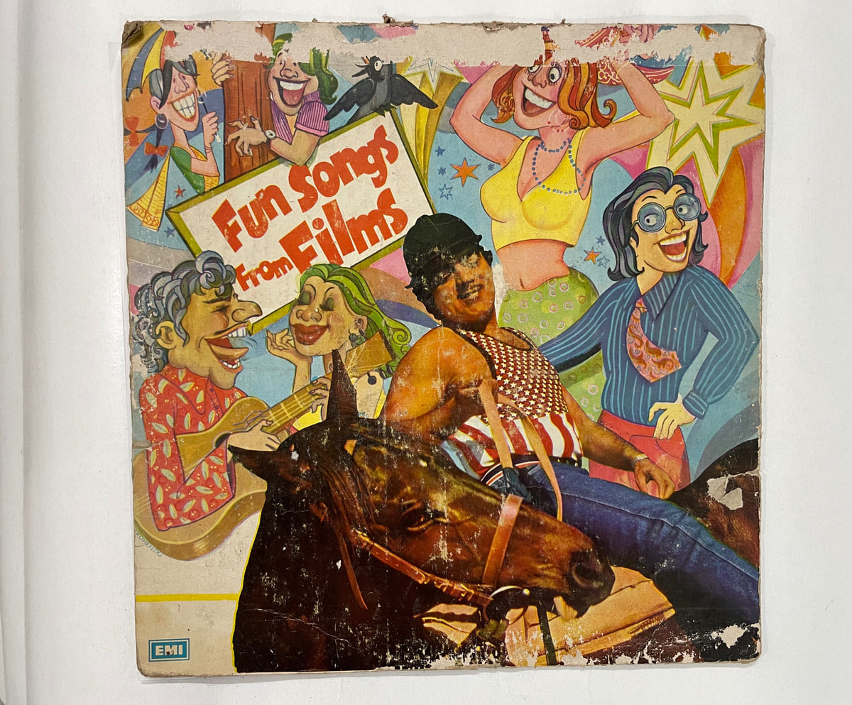 Calcutta Records Company Facebook ad: Spin Back in Time, Step Into the Future