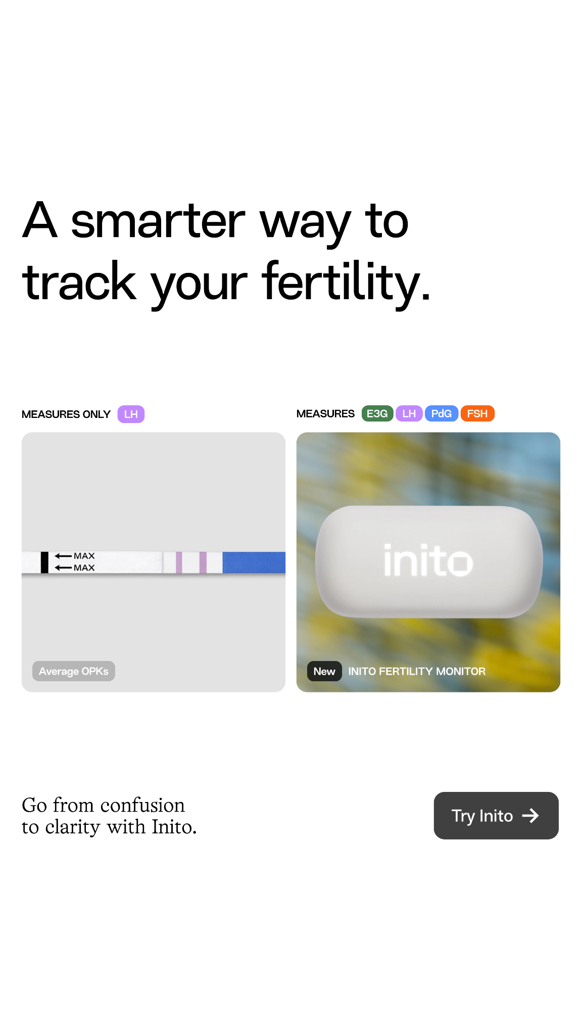Inito Facebook ad