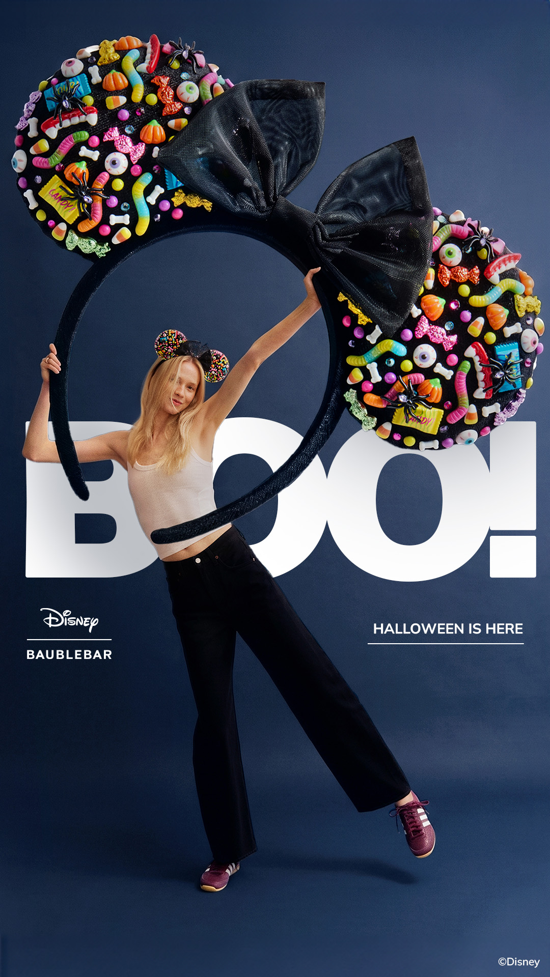 SuperFan By BaubleBar Facebook ad: DISNEY HALLOWEEN