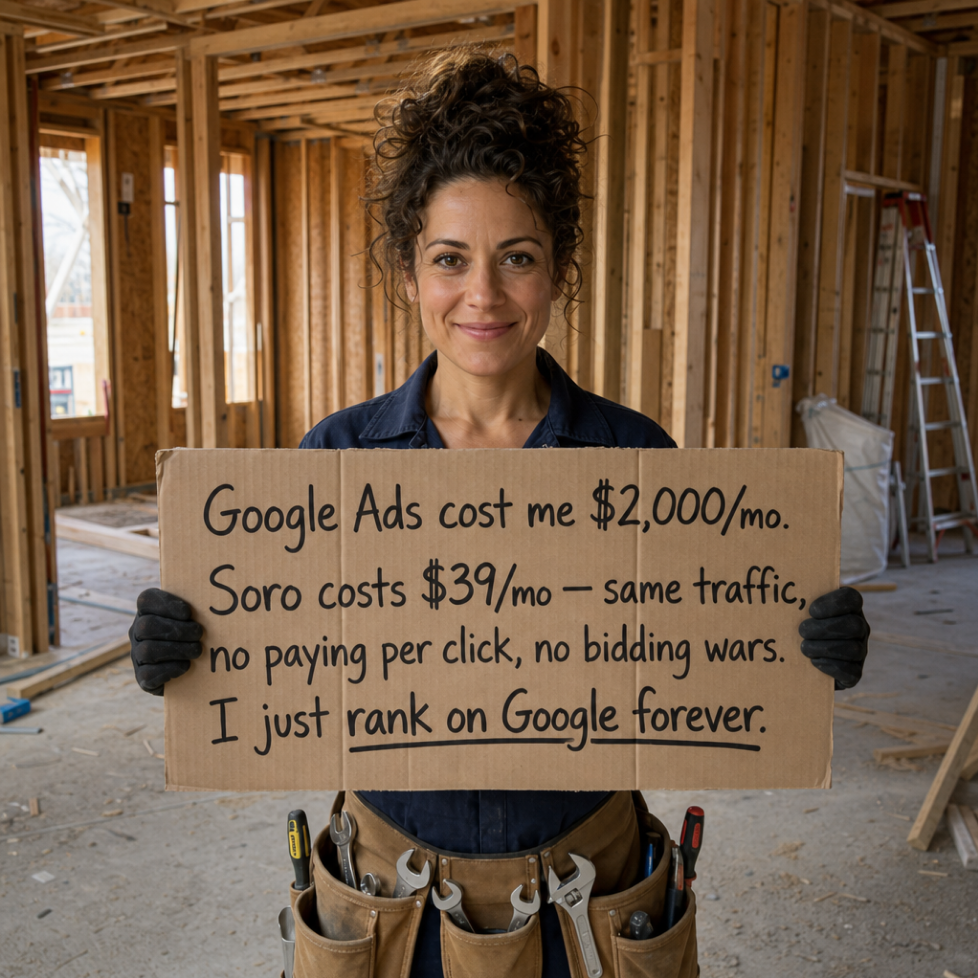 Soro SEO Facebook ad