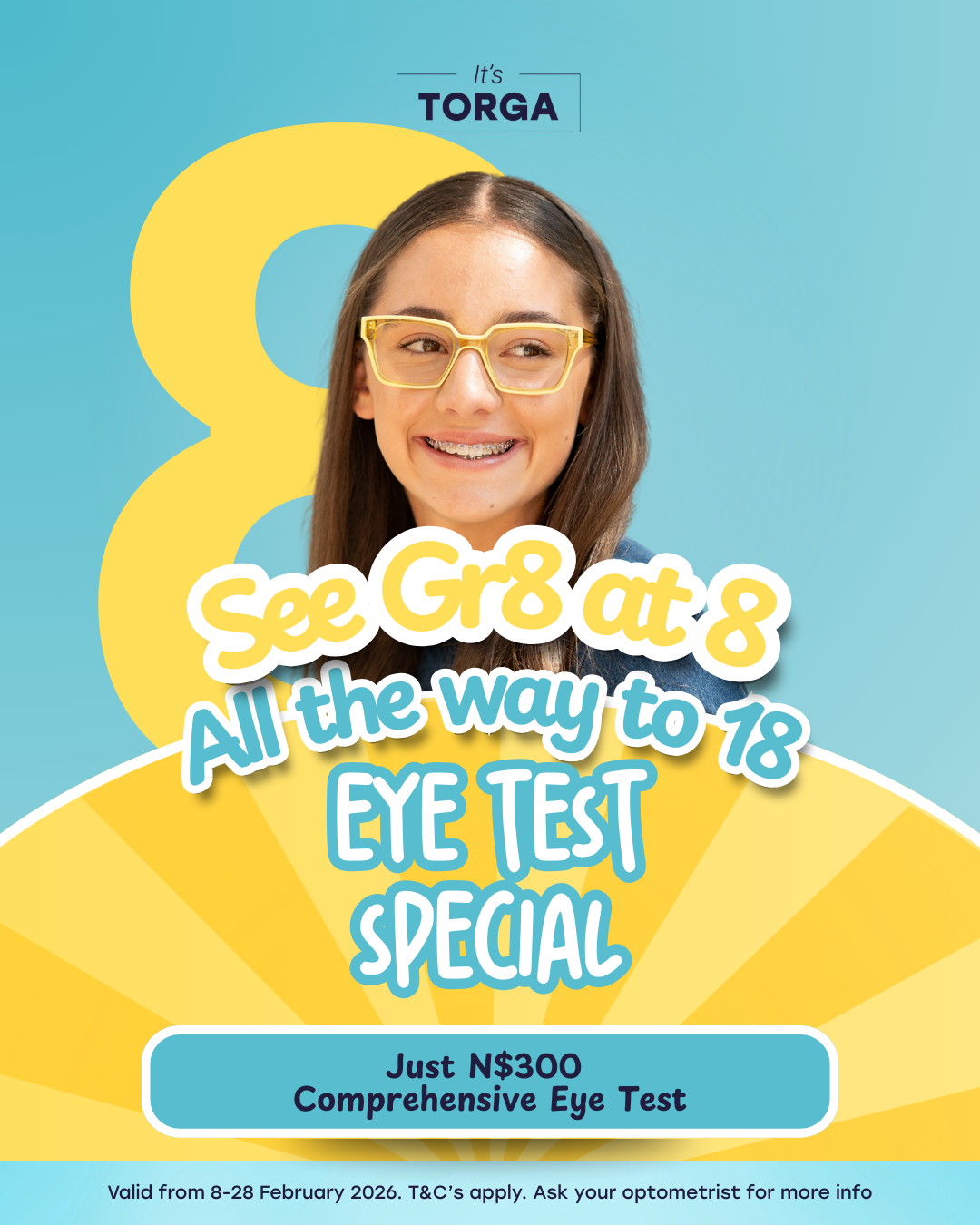 Torga Optical Namibia Facebook ad