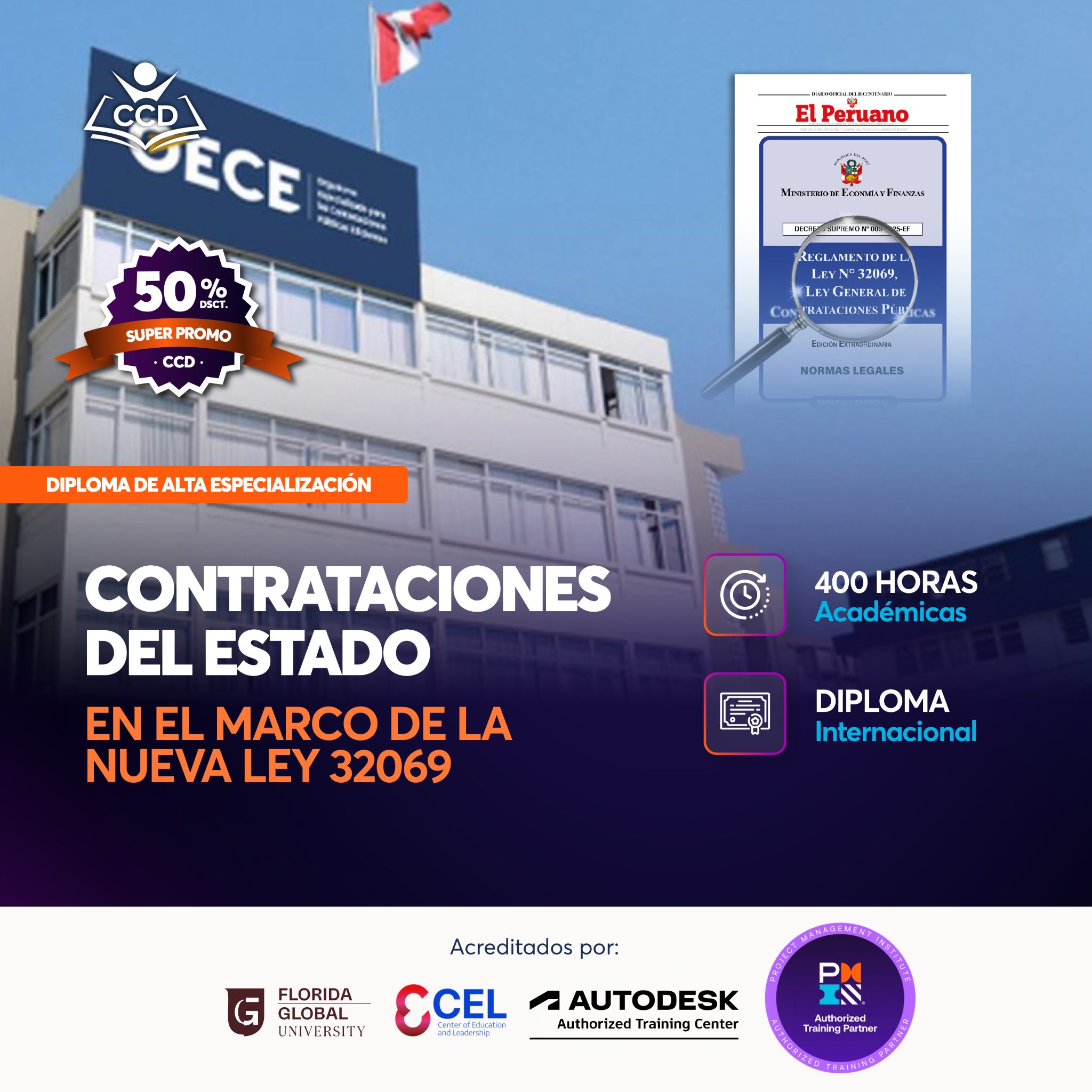 Centro de Capacitación y Desarrollo - CCD Facebook ad