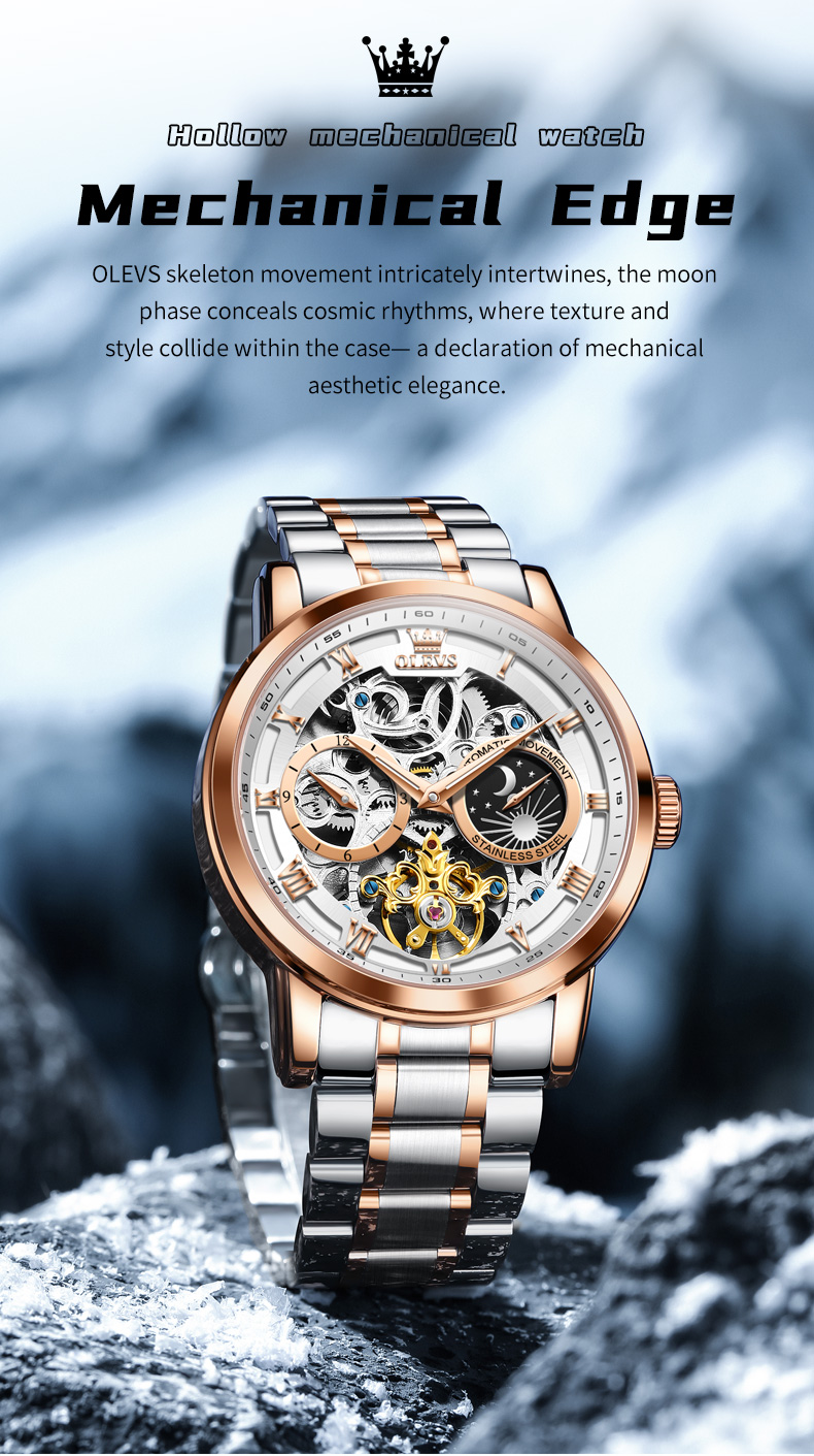 Royal brands collection Facebook ad: The Classic Olevs Automatic Watch