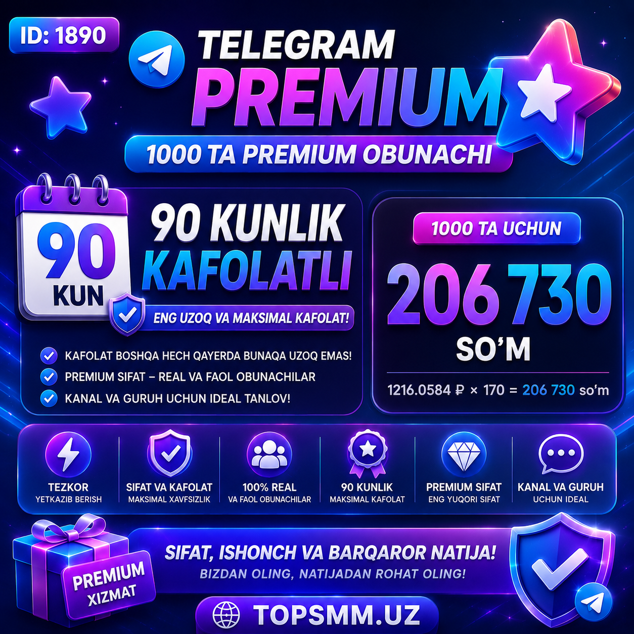 topsmm.uz Facebook ad from Jun 15, 2026