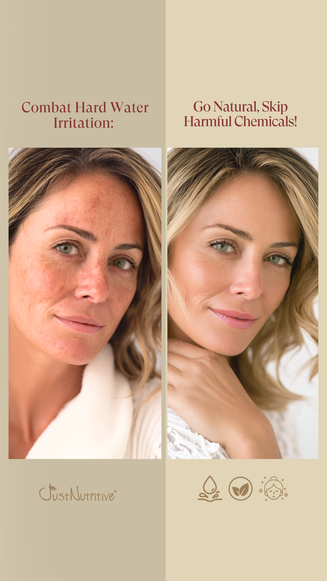 Just Nutritive Hair and Skin Care Facebook ad