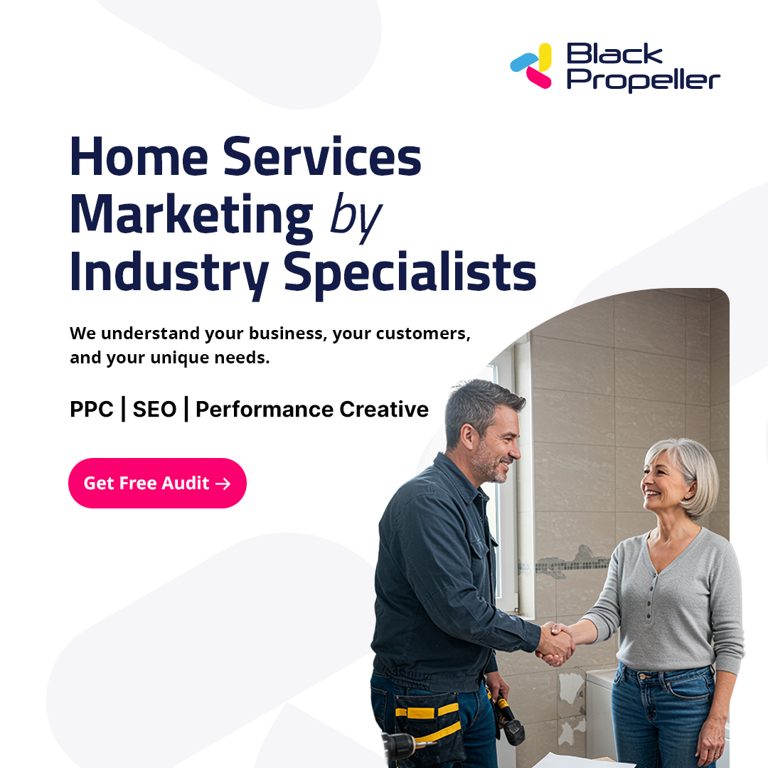 Black Propeller Facebook ad