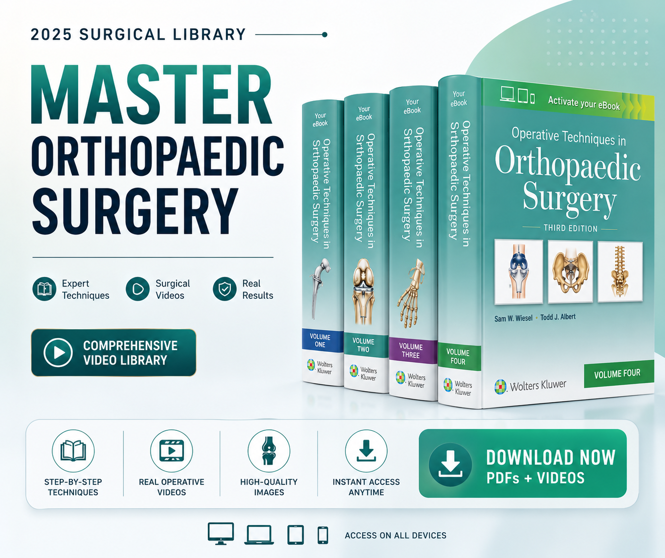 Top Reads Facebook ad: Advance Your Orthopaedic Skills