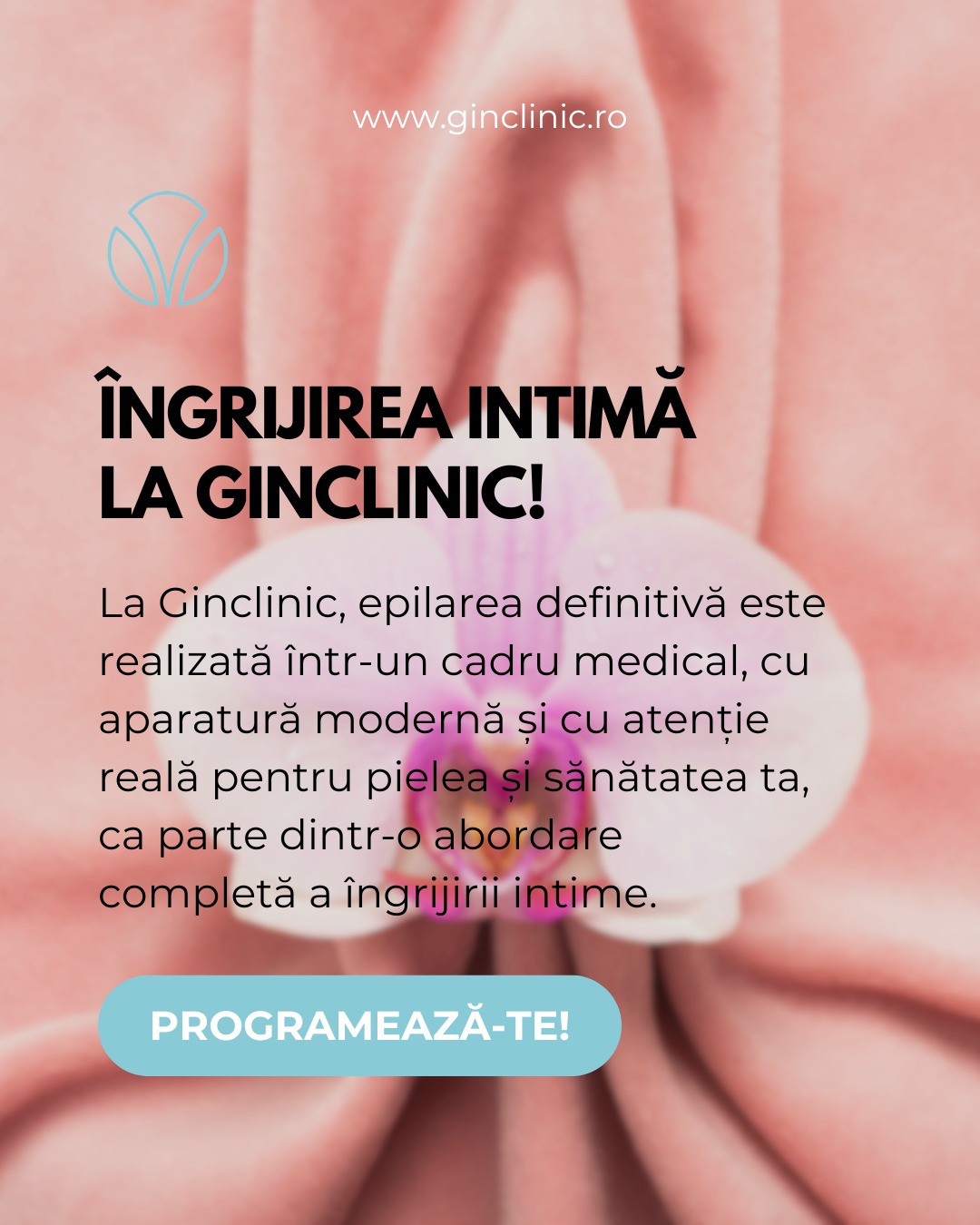 Dr. Sabina Gliga Facebook ad: Îngrijirea intimă este o formă de grijă față…