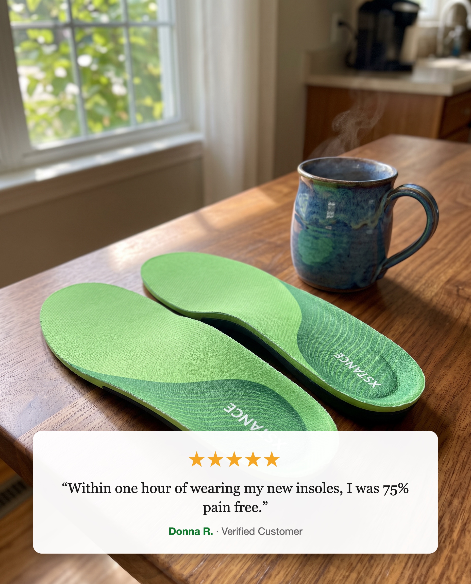 Foot Care Tips Facebook ad: Get Heel Pain Relief