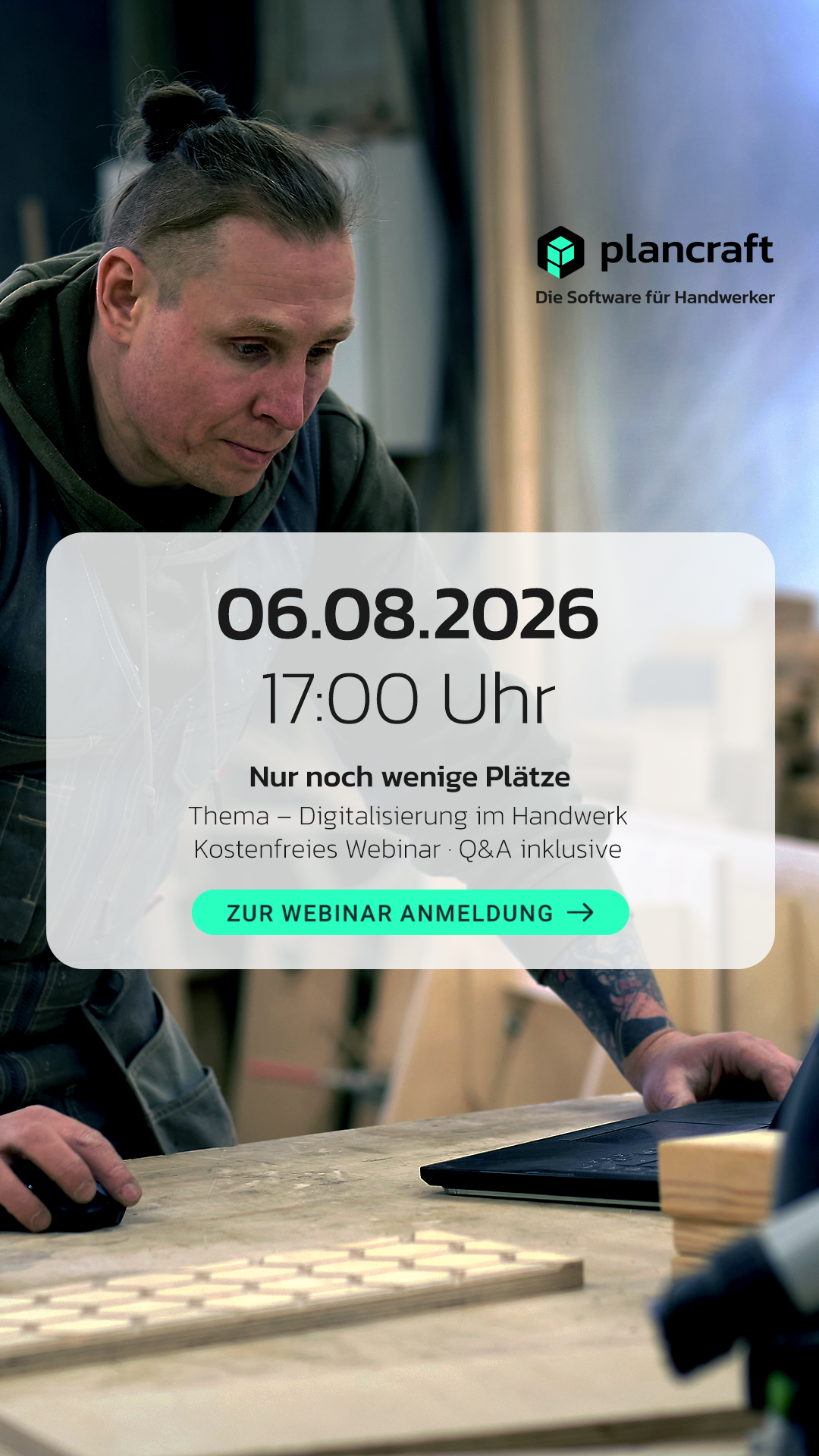 Plancraft - Einfache Handwerkersoftware Facebook ad