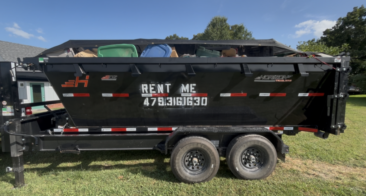 Fresh Start Junk Removal Facebook ad from Sep 25, 2025